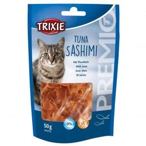 تشویقی گربه تریکسی مدل tuna sashimi وزن 50‌گرم